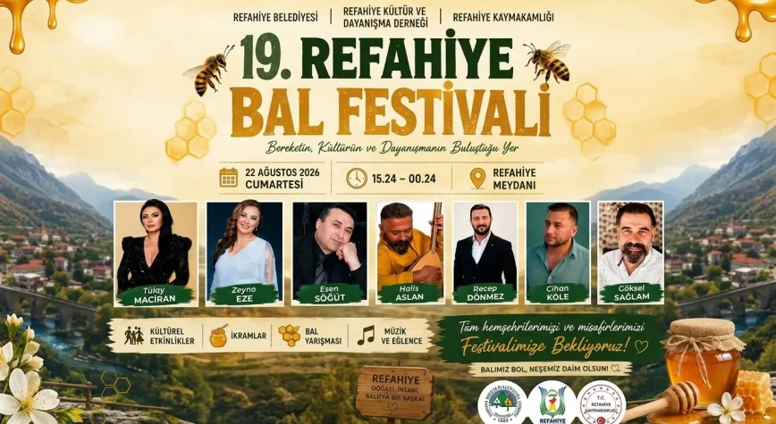 Refahiye’de Bal Festivali Heyecanı