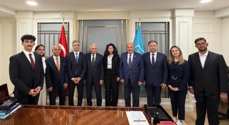 Rektör Kuyrukluyıldız’dan Binali Yıldırım’a Ziyaret