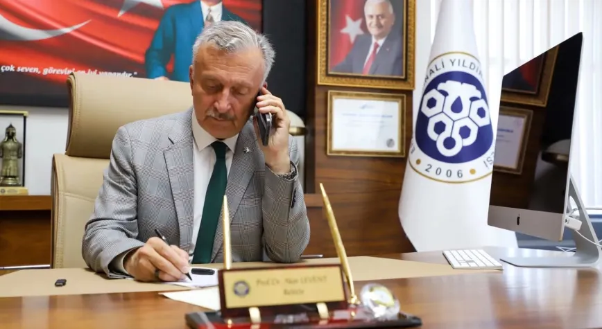 Rektör Levent TRT Erzurum Radyosu’nda EBYÜ’yü Anlattı