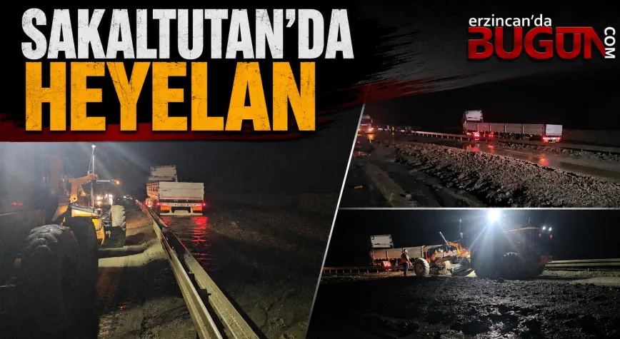 Sakaltutan Geçidi’nde Heyelan: Tır Bariyerlere Sıkıştı, Kilometrelerce Kuyruk Oluştu