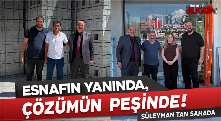 Süleyman Tan: “Esnafın Sesi Olmaya Geliyoruz”