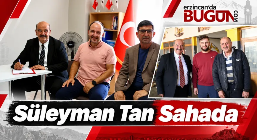 Süleyman Tan Üyelerle Buluştu: “Bugün Sahadayız, Yarın da Sahada Olacağız”