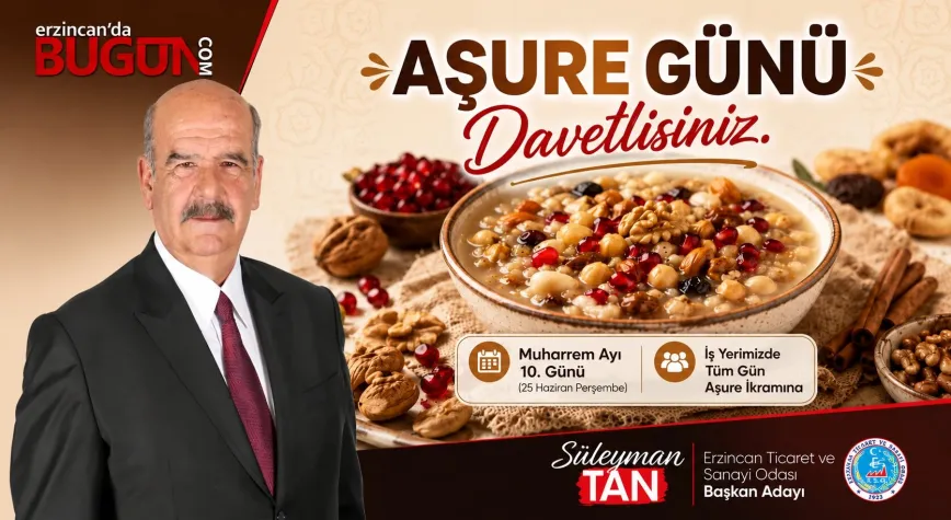 Süleyman Tan’dan Aşure Günü Daveti