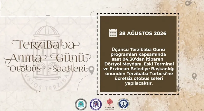 Terzibaba Günü’nde Vatandaşlara Ücretsiz Otobüs Seferleri