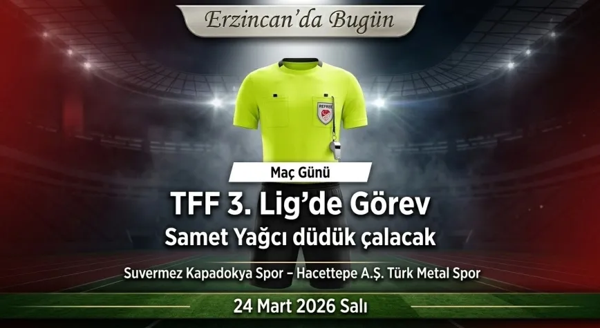 TFF 3. Lig’de Samet Yağcı’ya Kritik Görev!