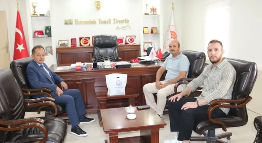 TOÇBİRSEN Erzincan Şube Başkanı Almacı’dan İl Müdürü Koçaker’e Ziyaret