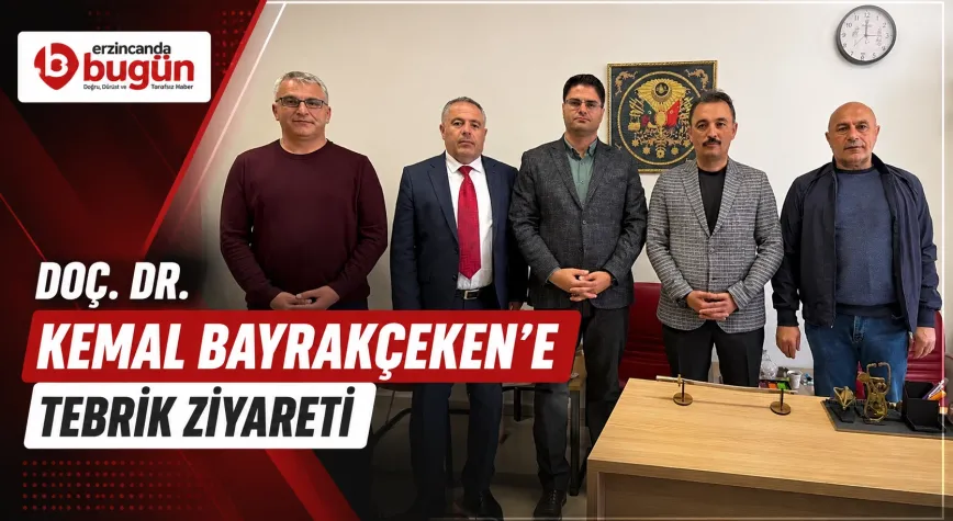 Türk Sağlık-Sen’den Doç. Dr. Kemal Bayrakçeken’e Tebrik Ziyareti