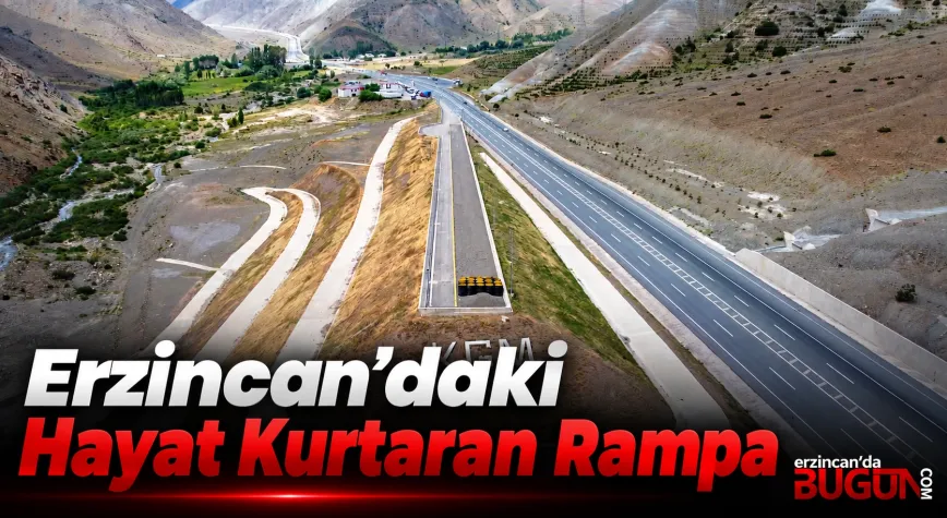 Türkiye’deki 12 Acil Kaçış Rampasından Biri Erzincan’da