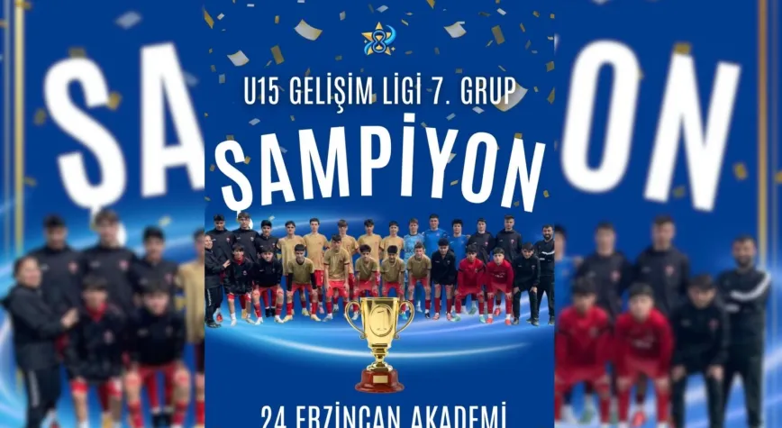 U15’te Şampiyon Erzincanspor! Hedef Play-Off’ta Düzcespor