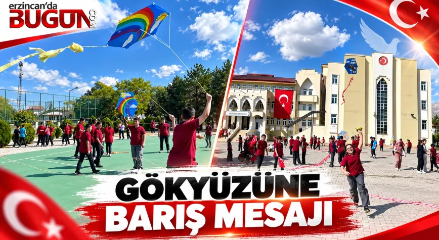 UÇURTMALAR BARIŞ İÇİN GÖKYÜZÜNE YÜKSELDİ