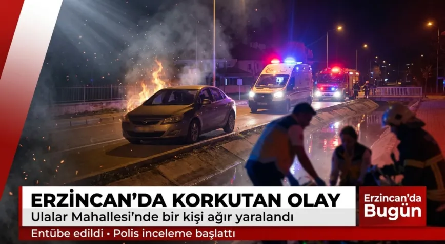 Ulalar’da Korkutan Olay: Alevler İçinde Kalan Vatandaş Yoğun Bakımda