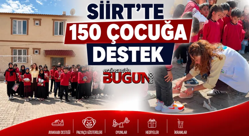 Umutlu Yarınlar Derneği’nden Siirt’te 150 Çocuğa Ayakkabı Desteği