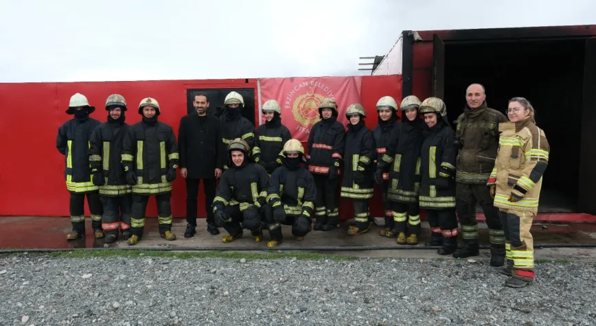 Üniversite Öğrencilerine Uygulamalı Yangın Eğitimi