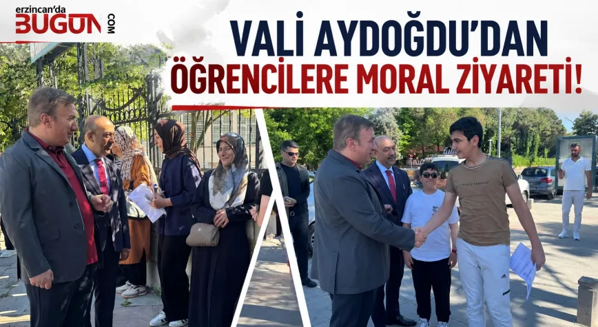 Vali Aydoğdu, LGS Öncesi Öğrenci ve Velilerle Bir Araya Geldi