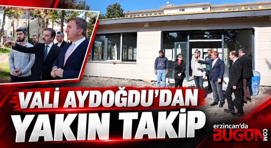 VALİ AYDOĞDU’DAN DSİ SOSYAL TESİSİ VE KÜTÜPHANE İNŞAATINA YAKIN TAKİP!