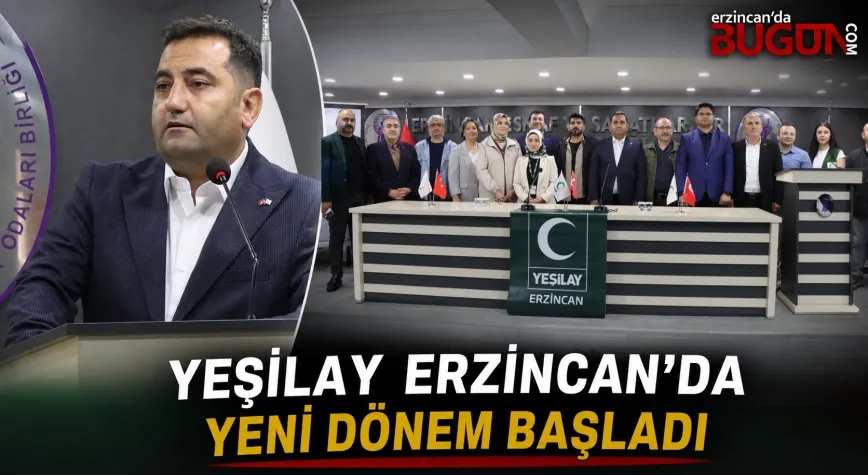 Yeşilay Erzincan’da Güven Tazeledi: Bilal Selçuk Yeniden Başkan Seçildi
